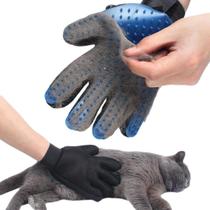 Luva Escova Nano Magnética Tira Pêlos Pets Cães & Gatos