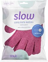 Luva Esfoliante Corporal Linha Slow Lanossi Beauty & Care Rosa ou Roxa Luva Esfoliante Corporal Linha Slow Lanossi Beauty & Care Rosa ou Roxa