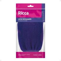 Luva Esfoliante Corporal Ricca Roxa Cód.3442
