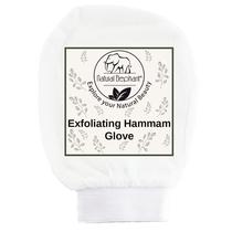 Luva esfoliante Hammam Natural Elephant Pearl White