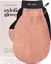 Luva Esfoliante Kitsch Deep - 2 Peças - Esfoliação Corporal Ecológica