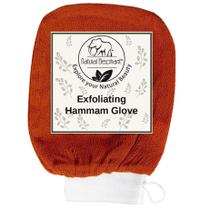 Luva esfoliante para banho turco Natural Elephant Burnt Orange