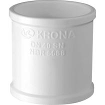 Luva Esgoto 40mm Emb. c/ 25 Un. - Krona Luva Esgoto 40mm Emb. c/ 25 Un. - Krona