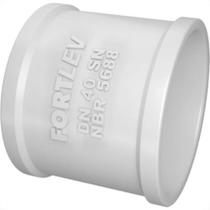 Luva Esgoto Fortlev 40 X 40 Branco - Kit C/20 Unidades Luva Esgoto Fortlev 40 X 40 Branco - Kit C/20 Unidades