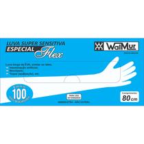 Luva especialflex tam 80 cm caixa 100 unidades ref+-002366