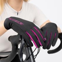Luva Esportiva Feminina Ciclismo Térmica Touch Impermeável