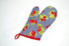 Luva Estampada para Cozinha - Frutas Vermelhas Luva Estampada para Cozinha - Frutas Vermelhas