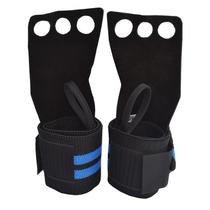 Luva exercício funcional 3 furos com Munhequeira Craw Fitness Luva exercício funcional 3 furos com Munhequeira Craw Fitness