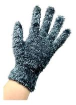 Luva Felpuda De Pelinho Inverno Punho Elástico Tamanho Único Cinza Luva Felpuda De Pelinho Inverno Punho Elástico Tamanho Único Cinza