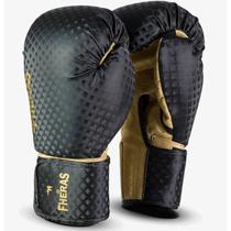 Luva Fheras Imperial Dourado e Preto 12oz
