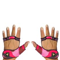 Luva Fitiness em Neoprene Gold Sports Camuflagem Rosa