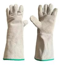 Luva Forrada Couro Raspa Alta Temperatura EPI