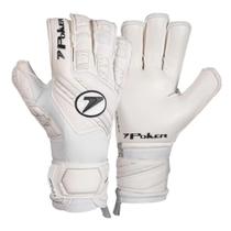 Luva Futebol Campo Profissional Eclipse Poker Cor:BrancoTamanho:9