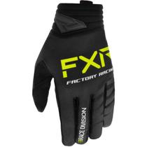 Luva FXR Prime Preto/Amarelo