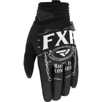 Luva FXR Prime Preto/Branco