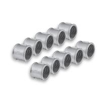 Luva Galvanizada 1/2 BSP Rosca Fêmea - Kit com 10 Unidades
