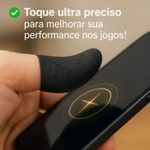 Luva Gamer Pro Dedo Inteiro Profissional Antiderrapante À Prova de Suor