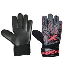 Luva Goleiro Infantil Oxn Agilis - Grafite/Coral/Preto