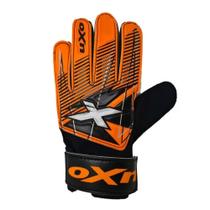 Luva Goleiro Oxn Agilis Infantil - Laranja/Prata/Preto
