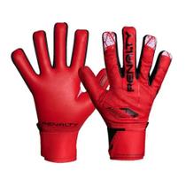 Luva Goleiro Penalty Delta Fit Training X - Vermelho