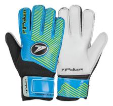 Luva Goleiro Poker Neo Infantil Futebol Campo Society Verde