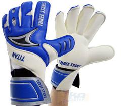 Luva Goleiro Titan azl/bco - Three Stars