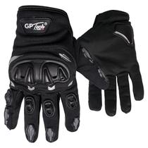 Luva Gp Tech Highway Preto Cinza Proteção Antideslizante Motociclista