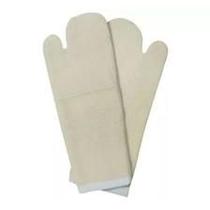 Luva grafatex bege com manta dupla 50cm lu-23