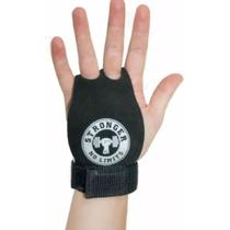Luva Grip De Couro Protetor De Mão Exercício Funcional - Be Stronger