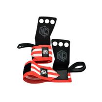 Luva Grip Munhequeira Pull Up Exercício Funcional Protetor - Nc Extreme Luva Grip Munhequeira Pull Up Exercício Funcional Protetor - Nc Extreme