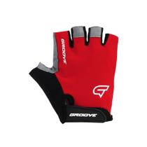 Luva Groove GR1 Short Finger Vermelha