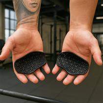 Luva Half Finger C/ Aderência Musculação Exercício Funcional Proteção Premium Antiderrapante