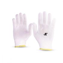 Luva Helanca Kalipso Nylon Branca - Kit C/12 Luva Helanca Kalipso Nylon Branca - Kit C/12