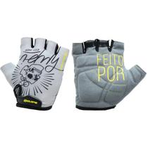 Luva Hupi Gel Bike Ciclismo Mtb Dedo Curto Diversas Cores