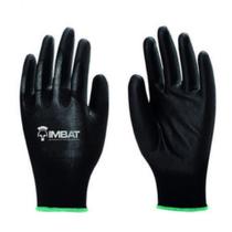 Luva Imbat de Helanca Banho PU Preto Tamanho 10 - Embalagens com 12 Pares Luva Imbat de Helanca Banho PU Preto Tamanho 10 - Embalagens com 12 Pares