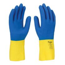 Luva Imbat Neoprotex Neoprene Azul Punho Amarelo Tamanho 9 Luva Imbat Neoprotex Neoprene Azul Punho Amarelo Tamanho 9
