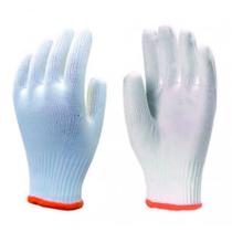 Luva Imbat Tricotada Helanca 6 Fios Leve, Branca - Embalagem com 12 Pares