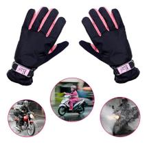 Luva Impermeável Motoqueira Forrada Feminina Frio Chuva Moto
