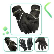 Luva Impermeável Motoqueiro Proteção Chuva Forro Camurça Cor Preto Luva Impermeável Motoqueiro Proteção Chuva Forro Camurça Cor Preto