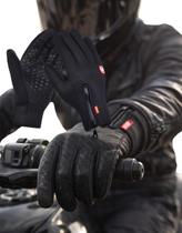 Luva Impermeável Touch Screen Antiderrapante Moto Bike Luva Impermeável Touch Screen Antiderrapante Moto Bike