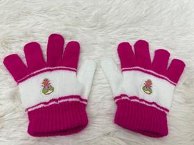 Luva infantil 3-8Anos termica de lã de animais antialergica inverno