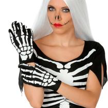 Luva Infantil De Esqueleto Raio X Caveira Halloween