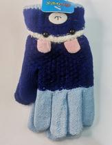 Luva infantil Frio inverno orelha Quente 4 a 8 anos Bichinho Luva infantil Frio inverno orelha Quente 4 a 8 anos Bichinho