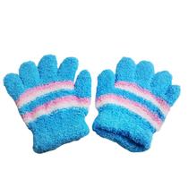 Luva Infantil Inverno Soft Felpuda Quentinha Bebê e Criança Cor:Azul Luva Infantil Inverno Soft Felpuda Quentinha Bebê e Criança Cor:Azul