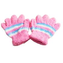 Luva Infantil Inverno Soft Felpuda Quentinha Bebê e Criança Cor:Rosa Luva Infantil Inverno Soft Felpuda Quentinha Bebê e Criança Cor:Rosa