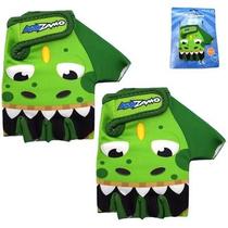 Luva infantil Kidzamo dinossauro verde P (51825) Luva infantil Kidzamo dinossauro verde P (51825)