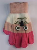 Luva infantil Proteção Frio inverno gatinha Quente 3 a 8 anos Luva infantil Proteção Frio inverno gatinha Quente 3 a 8 anos