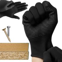 Luva Jardinagem Paisagismo Plantas horta 4fios Reforço Nas Palmas Epi