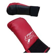 Luva Karatê Premium Artes Marciais Sem Dedão Par - 1Fit