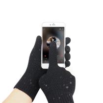 Luva Lã Touch Screen Frio Celular Tablet Quentinha Inverno Luva Lã Touch Screen Frio Celular Tablet Quentinha Inverno